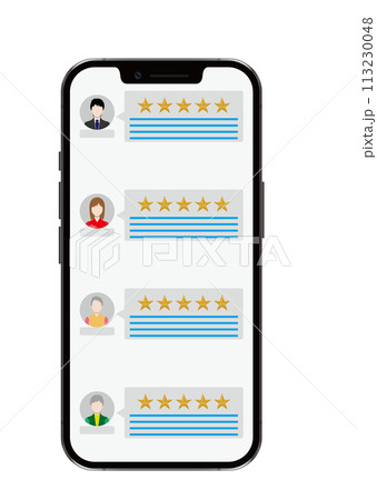 スマートフォンと口コミ 113230048