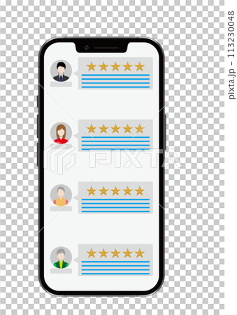 スマートフォンと口コミ 113230048
