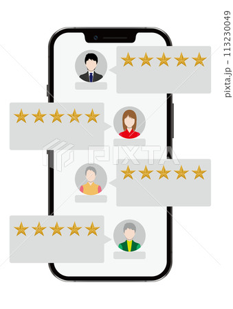 スマートフォンと口コミ スマートフォンと口コミ 113230049