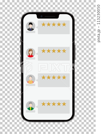 スマートフォンと口コミ 113230050