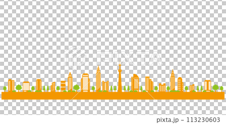 Pop illustration of cityscape 113230603