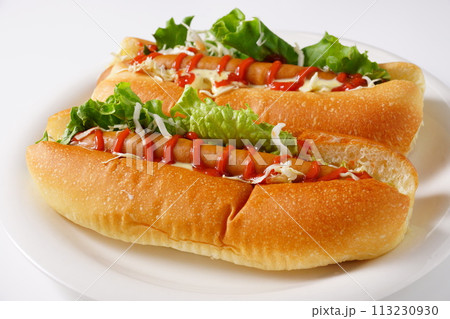 おいしいホットドッグ 113230930