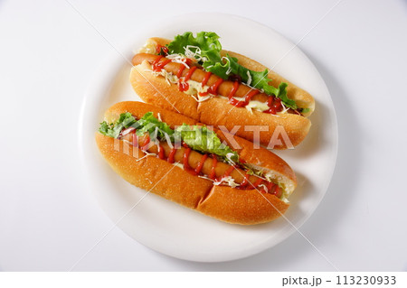 おいしいホットドッグ 113230933