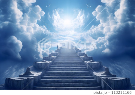 天国への階段6 AI生成画像 天国への階段6 AI生成画像 113231166