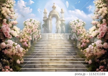 天国への階段9 AI生成画像 天国への階段9 AI生成画像 113231169