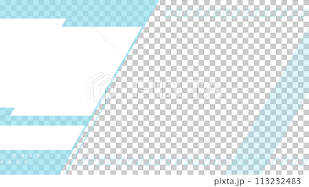 コピースペースのある背景イラスト　白背景 113232483