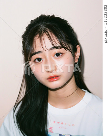 ピュアな素顔のアジア人女性 113232802