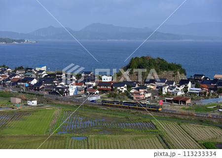 山陰本線を走るキハ187系特急スーパーまつかぜ4号 113233334