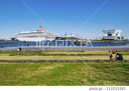 横浜みなとみらい　横浜港　開港の丘 113233381