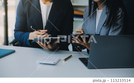 Business Documents, Auditor businesswoman checking searching document legal prepare paperwork or report for analysis TAX time,accountant Documents data contract partner deal in workplace office Business Documents, Auditor businesswoman checking searching document legal prepare paperwork or report for analysis TAX time,accountant Documents data contract partner deal in workplace office 113233514