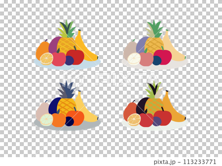 什錦水果的插圖 113233771