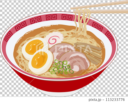 しょうゆラーメン　持ち上げ箸付き 113233776