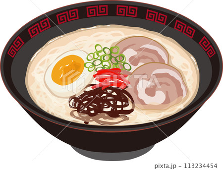 とんこつラーメン 113234454