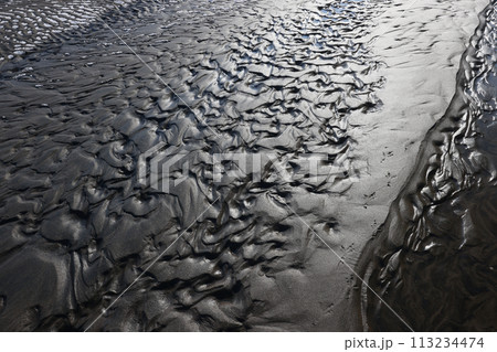 北海道北浜砂浜模様 113234474