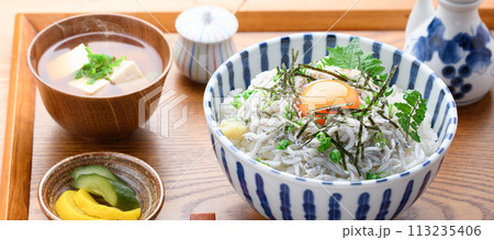 釜揚げしらす丼 113235406