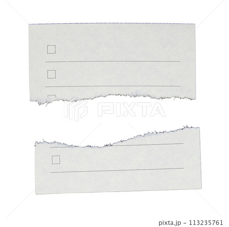 lined paper sheets or notepad pages isolated on white background 113235761
