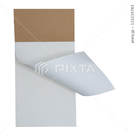 Rolled paper notebooks for office work isolated on white background Rolled paper notebooks for office work isolated on white background 113235765