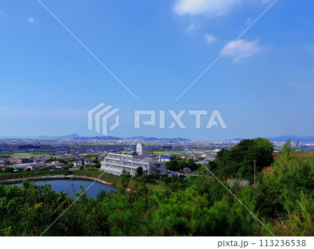 伊予灘サービスエリアより望む松山平野 伊予灘サービスエリアより望む松山平野 113236538