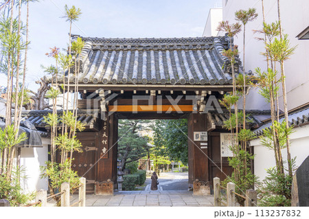 京都 天性寺 山門(京都府京都市中京区) 京都 天性寺 山門(京都府京都市中京区) 113237832