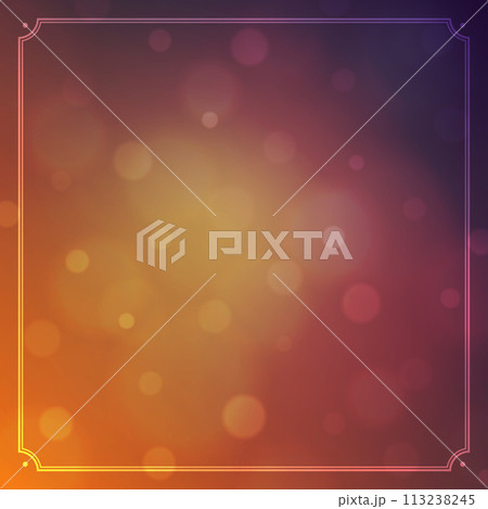 Blurry Bright Sun in Sky 113238245