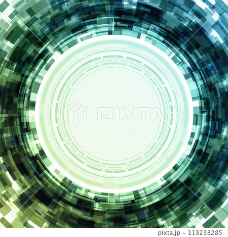 Circular Design With White Center 113238285