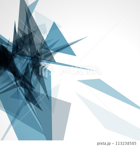 Shattered Glass Effect on White Background Shattered Glass Effect on White Background 113238585