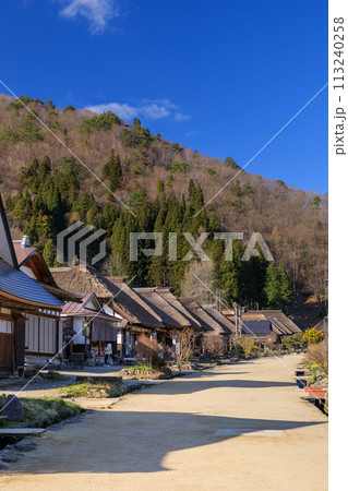 福島南会津_大内宿の風景 113240258