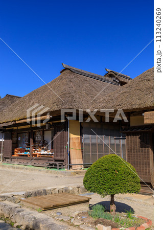 福島南会津_大内宿の風景 113240269