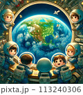 宇宙飛行士を夢見るこどもたち 113240306