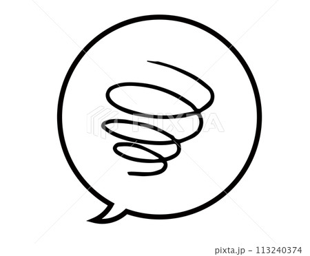 漫符　ぐるぐる	 113240374