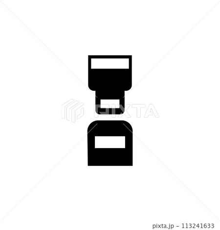 Seat Belt Flat Vector Icon Seat Belt Flat Vector Icon 113241633