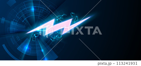 Abstract technology background, modern design vector illustration 113241931