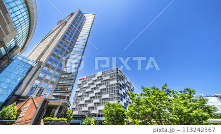 JR川崎駅西口の都市風景【神奈川県・川崎市】 113242367