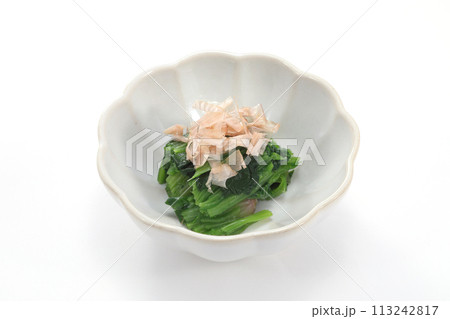 ほうれん草のおひたし ほうれん草のおひたし 113242817