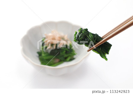 ほうれん草のおひたし 113242923