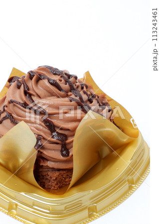 コンビニスイーツ、スイーツ、デザート、洋菓子、コンビニ、生クリーム、チョコレート、ケーキ、フード 113243461