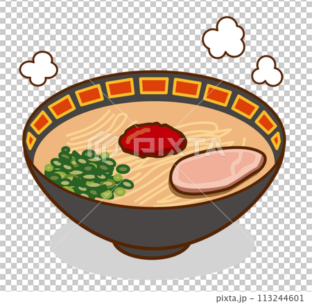 A famous chain restaurant's high-quality tonkotsu ramen A famous chain restaurant's high-quality tonkotsu ramen 113244601