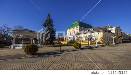 Frantiskovy lazne spa town near Cheb, UNESCO World Heritage Site, Western Bohemia, Czech Republic 113245333