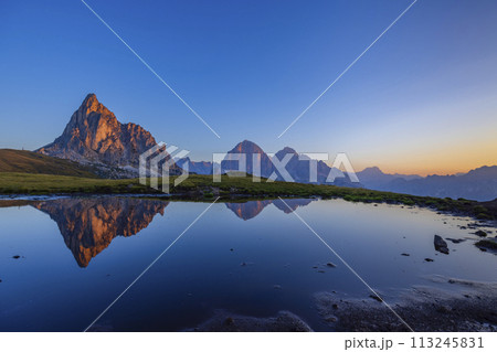 Giau Pass (Passo Giau), Dolomites Alps, South Tyrol, Italy Giau Pass (Passo Giau), Dolomites Alps, South Tyrol, Italy 113245831