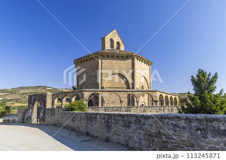 Church of Saint Mary of Eunate (Iglesia de Santa Maria de Eunate), Muruzabal, Navarre, Spain Church of Saint Mary of Eunate (Iglesia de Santa Maria de Eunate), Muruzabal, Navarre, Spain 113245871