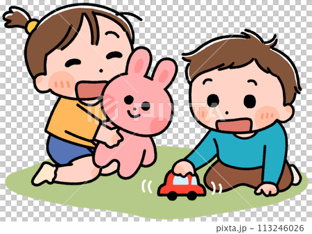 孩子玩玩具 113246026