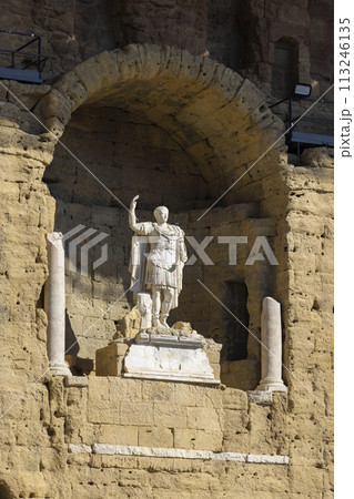Roman Amphitheatre, Orange, UNESCO world heritage, Provence, France 113246135