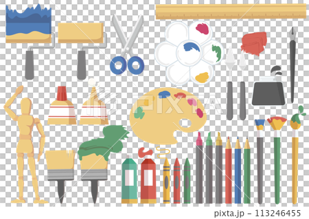繪畫材料集 113246455