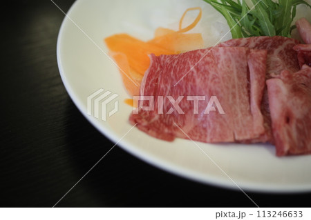 和牛 和牛肉 すきやき 113246633