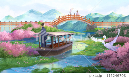 地桜の季節に会える貴方へ【和風ファンタジー】 地桜の季節に会える貴方へ【和風ファンタジー】 113246708