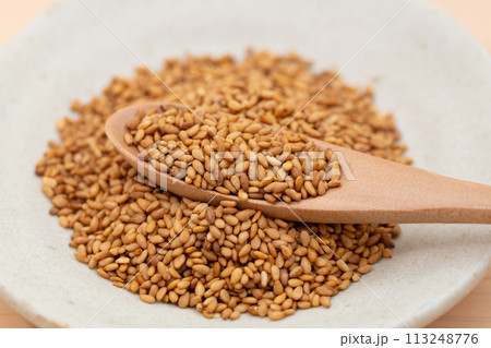 金ゴマ(炒り金ごま) 金ゴマ(炒り金ごま) 113248776