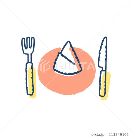 テーブルセッティング 113249102