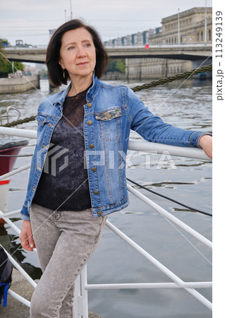 beautiful senior woman beautiful senior woman 113249139