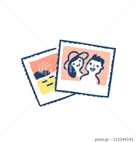 ポラロイド写真 113249191