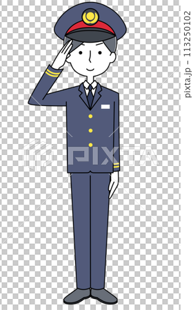 Salute conductor (male) Salute conductor (male) 113250102